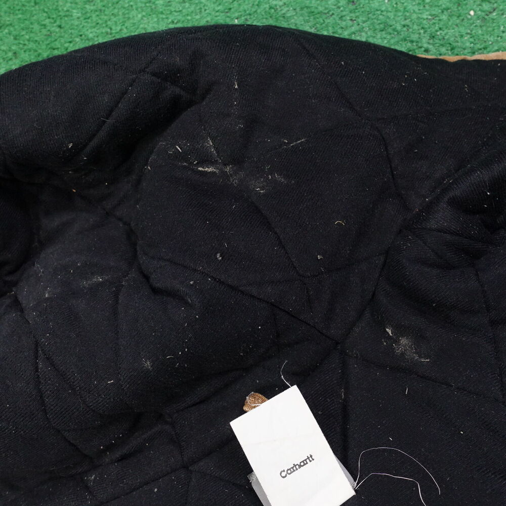 VINTAGE CARHARTT J140 BRN DUCK‎ CANVAS HOODED JACKET MENS 3XL **READ** - Picture 11 of 16